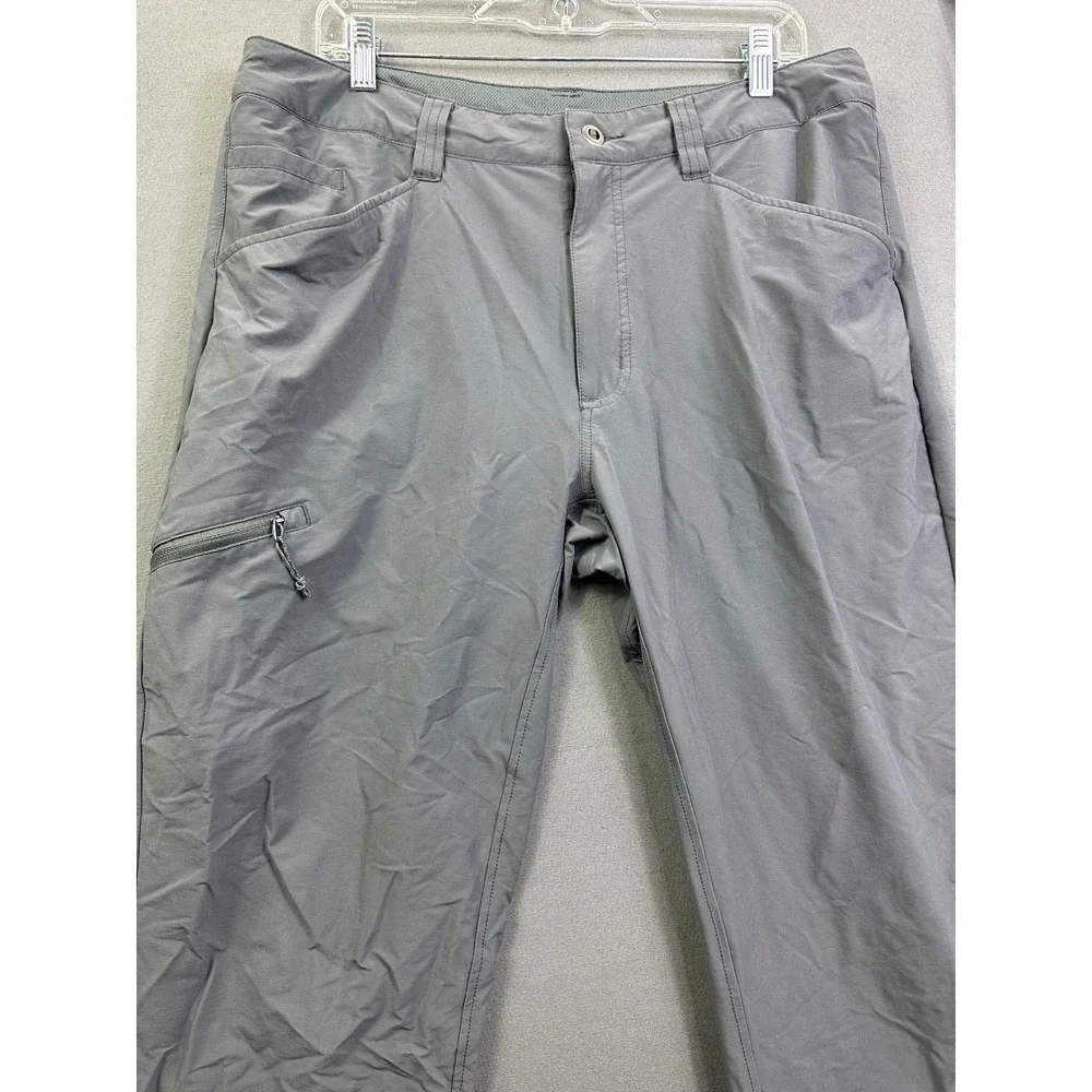 Patagonia‎ Men's Quandary Hiking Pants Grey Outdoor Trekking Trousers 36x30